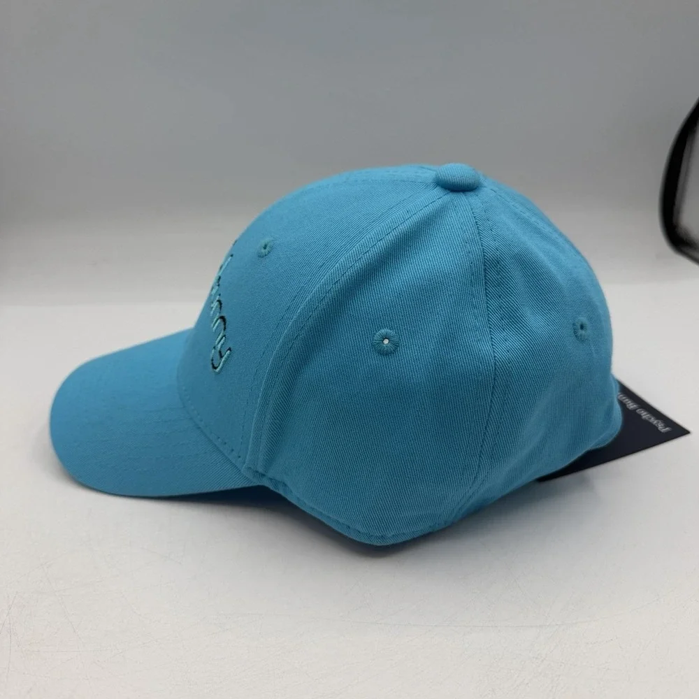 Psycho Bunny Louise Hat KIDS Strapback Adjustable‎ Aquarius Blue O/S Unisex NWT